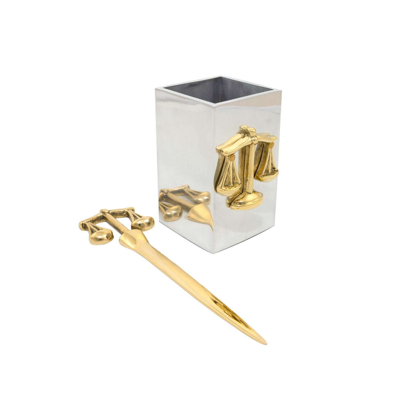 Scale or Balance of Themis Design, Symbol of Justice Desk Accessories